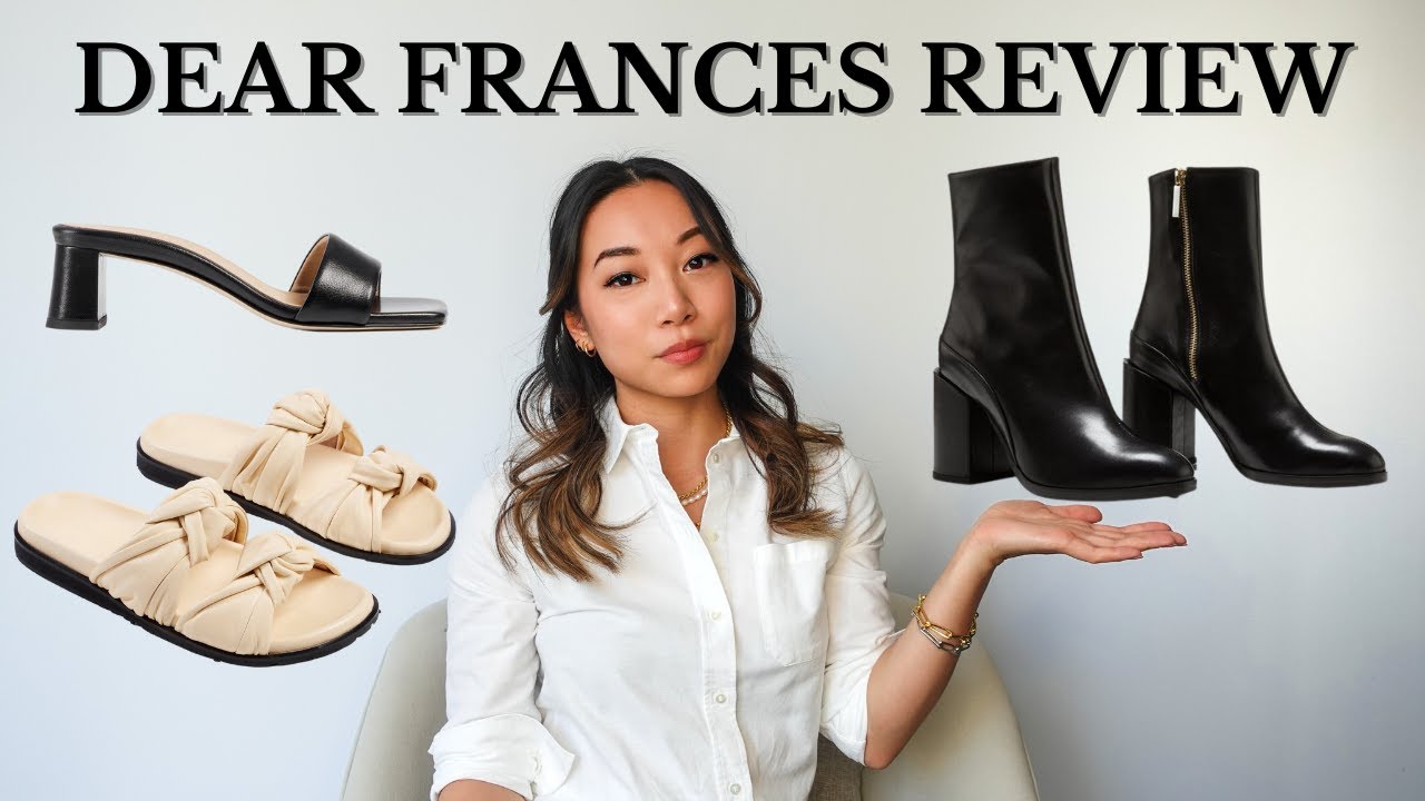 Dear Frances Review | Tye Slides, Chaise Mules and Spirit Boots - YouTube