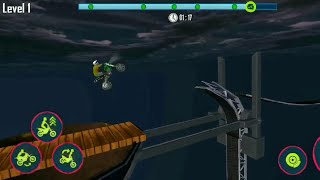 Bike Stunt Trick Master #4 Racing Stunt Trial Extreme Wrena Gameplay Walkthrough Android Ios screenshot 3