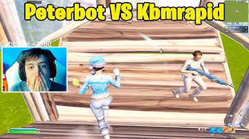 Peterbot VS Kbmrapid 1v1 Buildfights on 0 Ping!