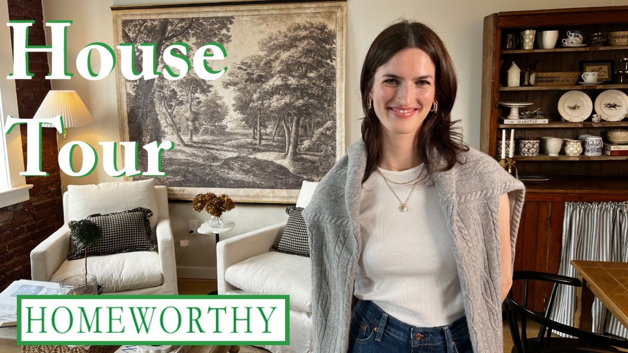 HOUSE TOUR | A Designer's Collected 550 sq ft Apartment in Washington, DC