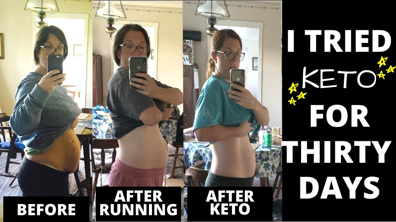 RESULTS OF TRYING KETO FOR 30 DAYS - COMPARISON TO RESULTS OF RUNNING FOR  30 DAYS - RUN WITH ME 