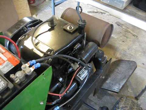 1977 John Deere 312 - new engine installed! - YouTube kohler k321 engine diagram 