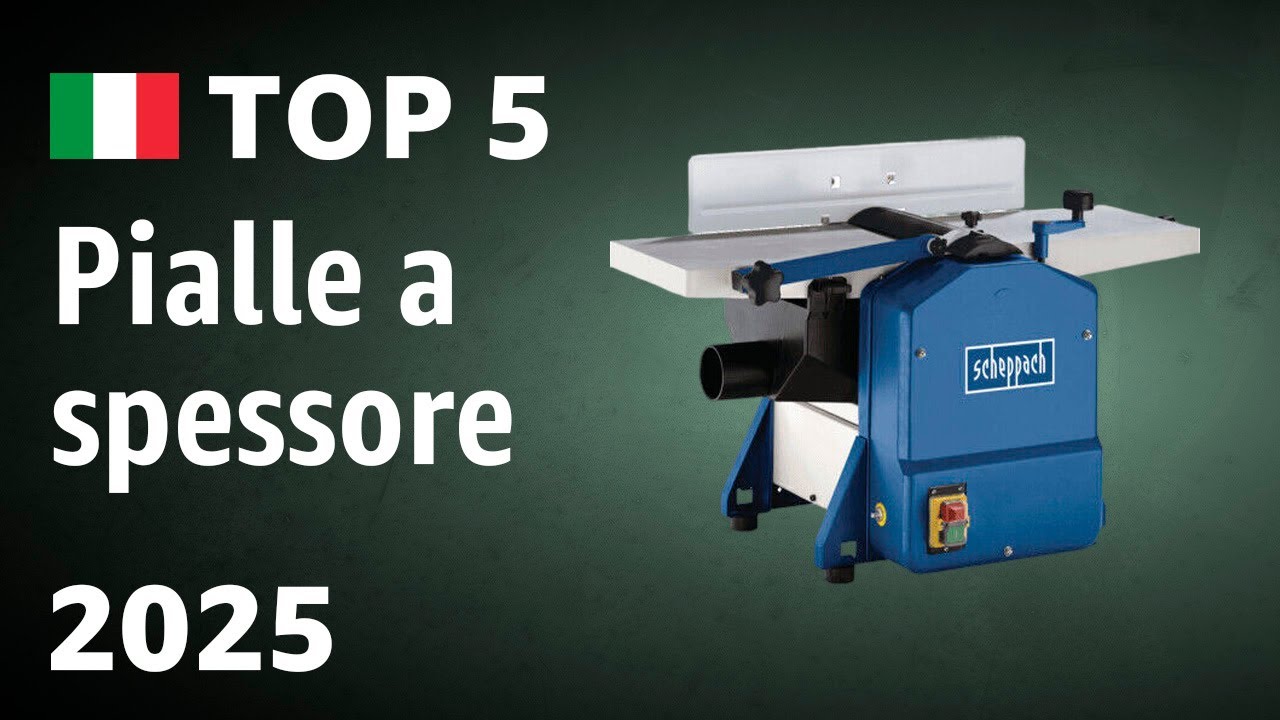 TOP—5. Migliori pialle a spessore 2025 - YouTube
