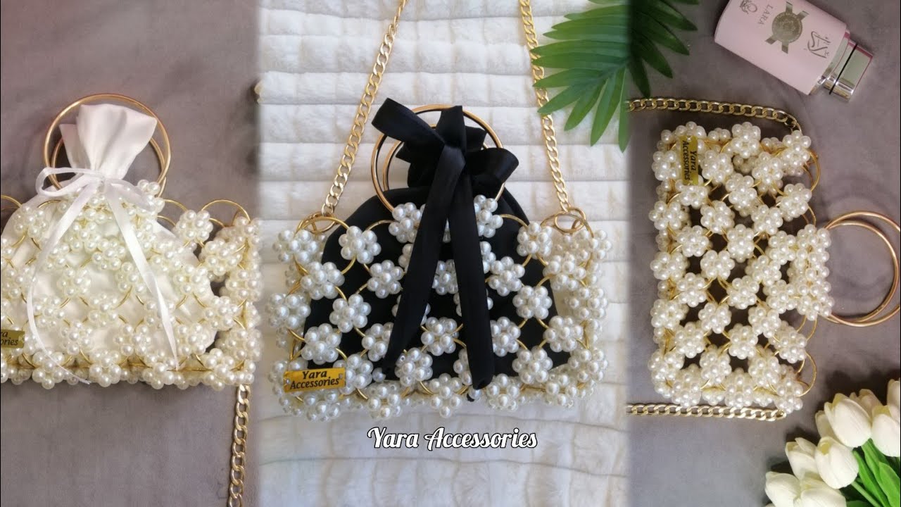 طريقة عمل شنطة الحلقات بالخرز 💥#yara_accessories #handmade #bags #شنطة_خرز #شنطة_لولي #شنطة_الحلقات