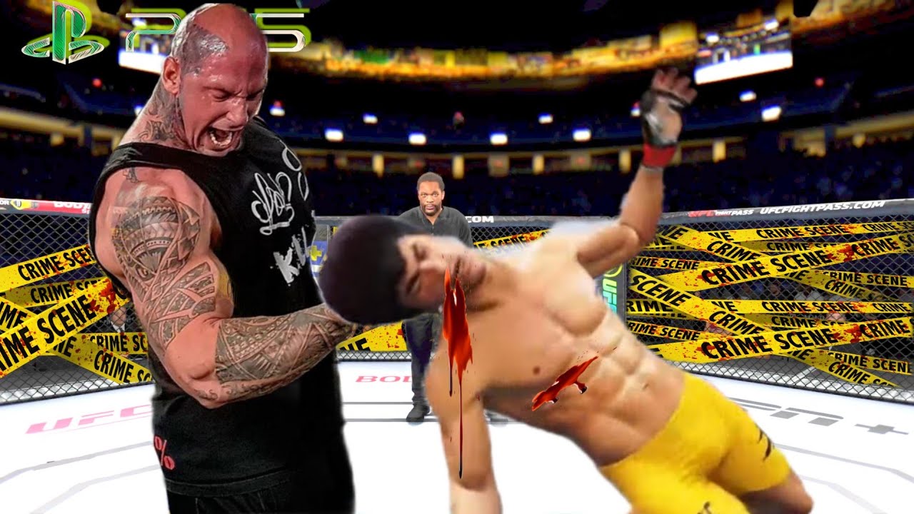 UFC4 Bruce Lee vs. Martyn Ford EA Sports UFC 4