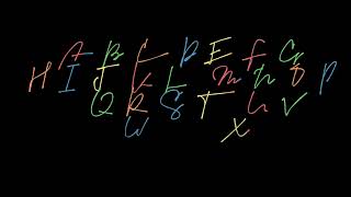 English Alphabet Song But Different Audio