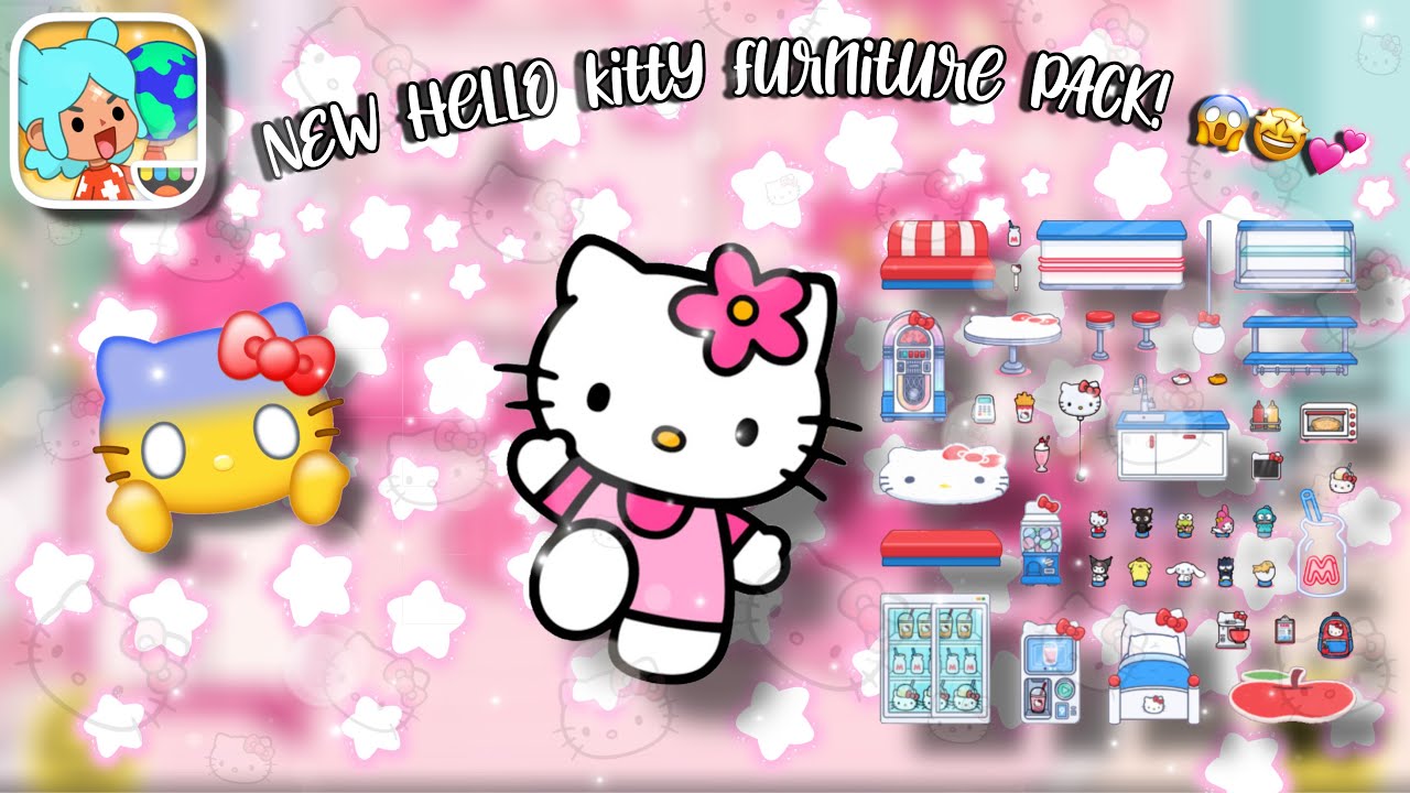 тока бока хэллоу китти. Toca boca мебель хеллоу китти. Toca boca новая версия hello kitty. парикмахерская хеллоу китти игра. тока бока вещи хэллоу китти.