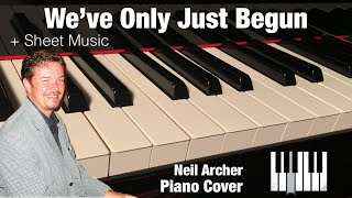We’ve Only Just Begun - The Carpenters - Piano Cover HD