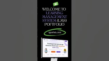 Learning management system or LMS portfolio UI/UX design by XpartUI | UI UX design | Web design