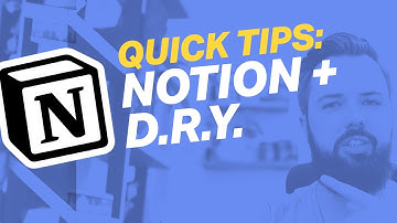 Notion and the D.R.Y. Principle