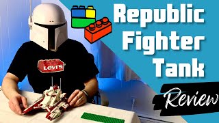 Lego Star Wars 7679 Republic Fighter Tank (2008) Review | Pieces from My Childhood