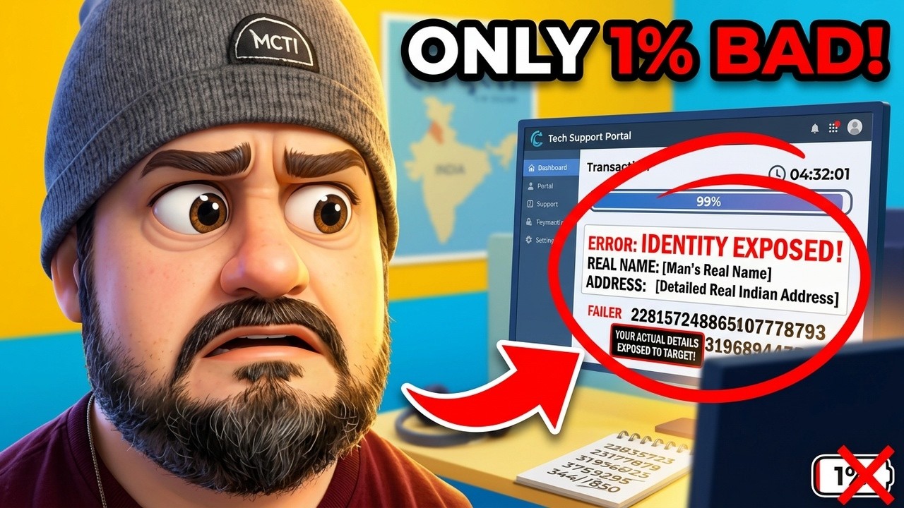 Only 1% Of Scammers Are This Bad At Their Job