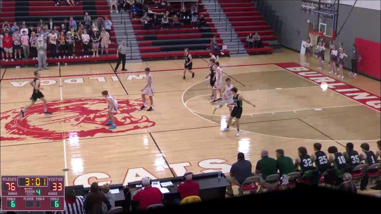 Burlington High vs Prairie View High School Boys' Varsity Basketball