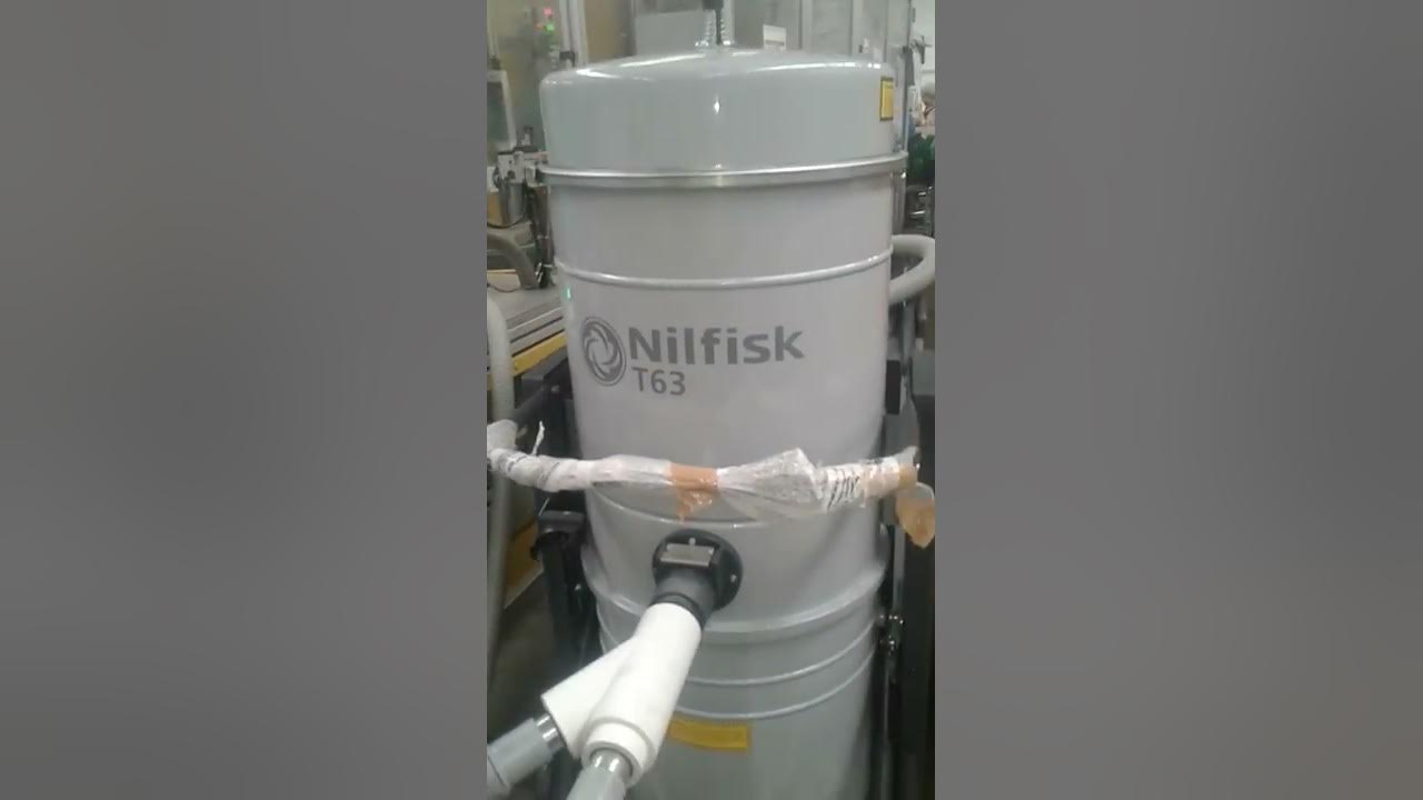 Aspiradora Nilfisk T63 con cople para Aspiración doble YouTube