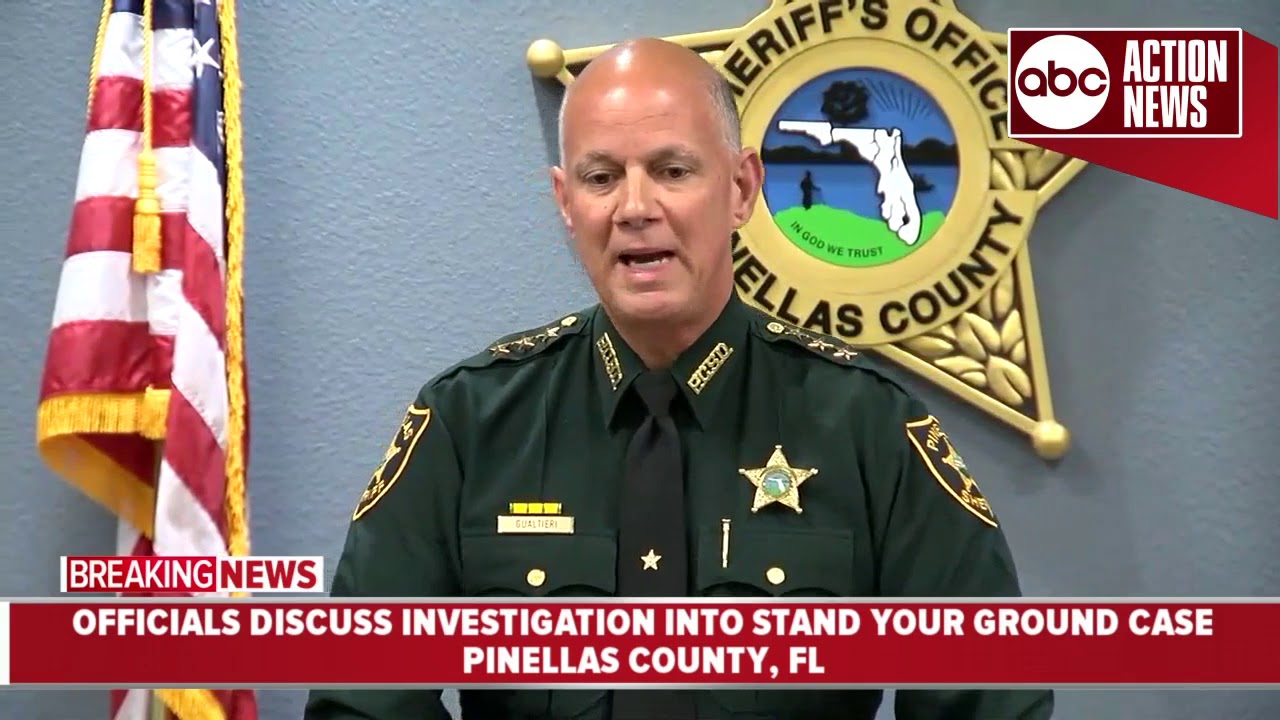 Pinellas Sheriff updates ongoing investigation into "Stand Your Ground