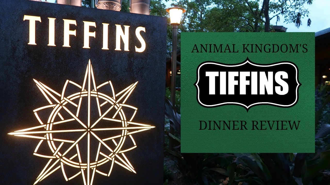 Disney ANIMAL KINGDOM TIFFINS Restaurant DINNER & REVIEW - YouTube