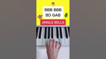 Thumbnail of Jingle Bells (Piano Tutorial) #jinglebells #jinglebellspiano #christmaspianomusic #christmaspiano