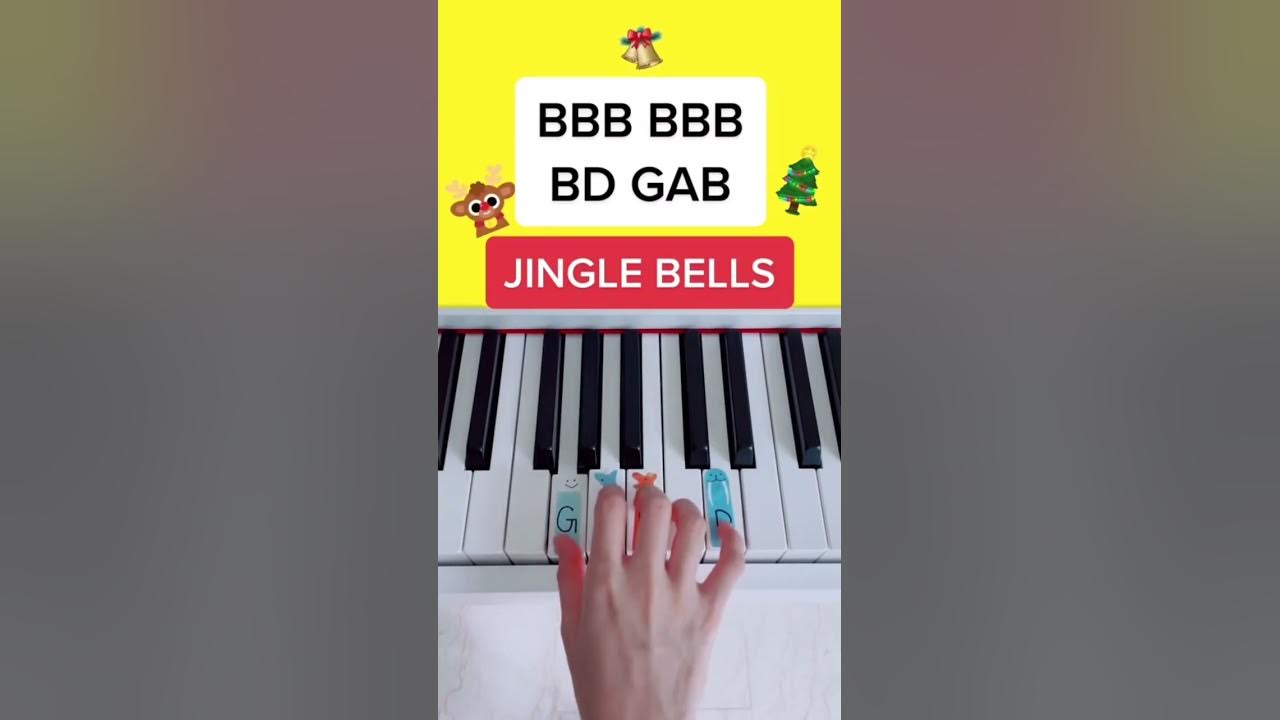 Jingle Bells (Piano Tutorial) #jinglebells #jinglebellspiano #christmaspianomusic #christmaspiano
