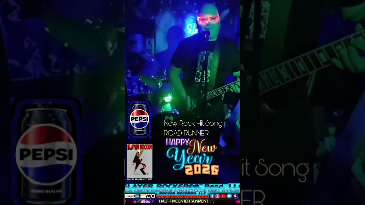 SLAYER ROCKER ®©™ 2025 ROCKER RECORDS HALF-TIME ENTERTAINMENT GROUP WORLD MEDIA PROMOTIONS