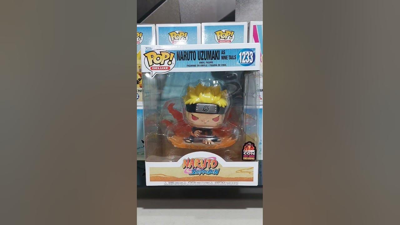 Figurine Naruto Uzumaki As Nine Tails / Naruto / Funko Pop Animation 1233 /  Exclusive L.A Comic