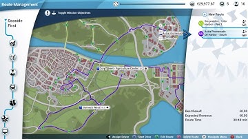 Bus Simulator PS4: Creating A Route And Bus Overviews (Tutorials)