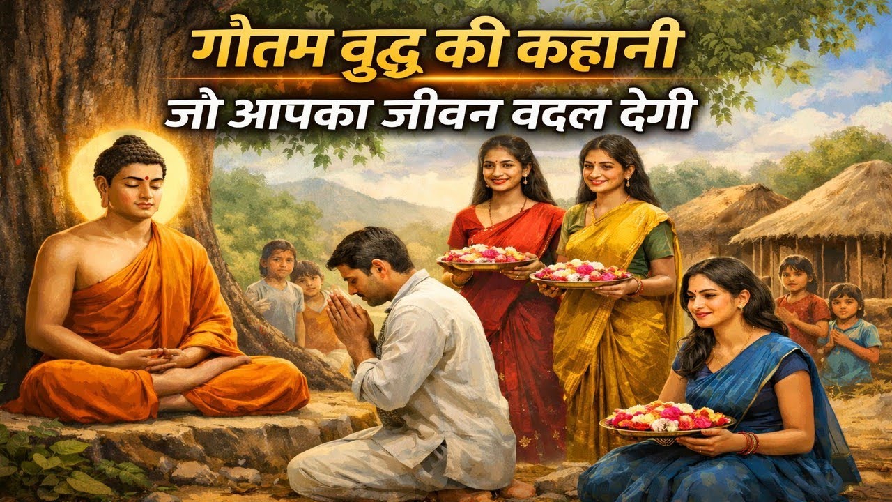 गौतम बुद्ध की कहानी जो आपका जीवन बदल देगी | Gautam Buddha Story | Life Changing Truth 