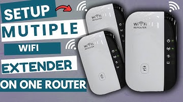 Hoe u meer dan één Netgear wifi-extender op dezelfde router instelt | Meerdere wifi-extenders ins...