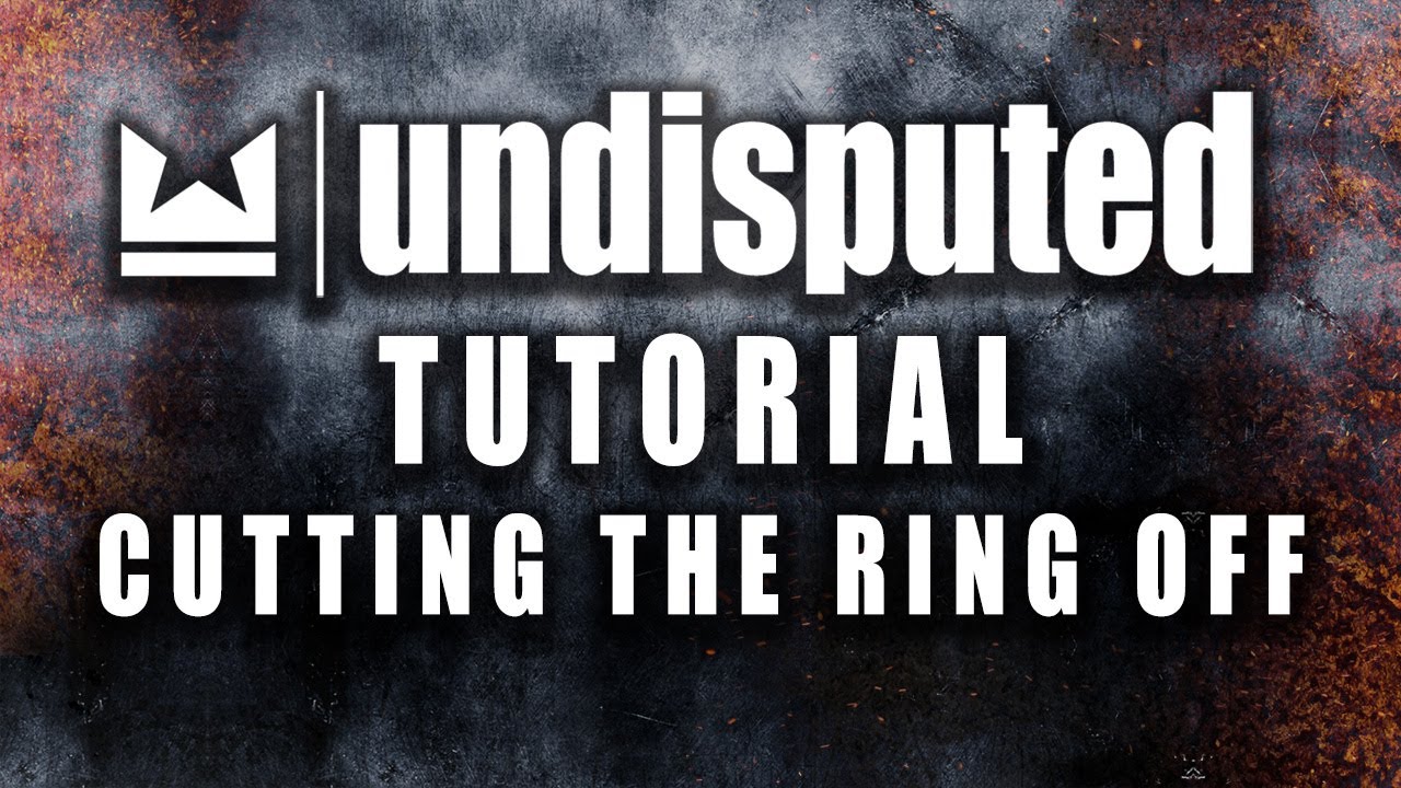 UNDISPUTED TUTORIAL (CUTTING THE RING OFF STOP OPPONENTS RUNNING