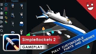 SimpleRockets 2 Gameplay (iOS & Android) Nice space sandbox