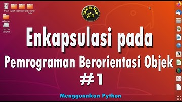 enkapsulasi pada Pemrograman Berorientasi Objek satu