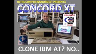CONCORD COMPUTER XT - Funzionerà questo XT che esteticamente vuol essere un IBM AT? #ibmxt #ibm5150