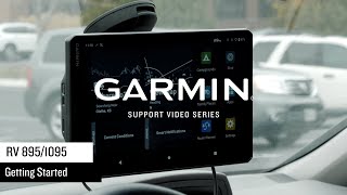 Garmin Support | RV 895/1095 | Getting Started screenshot 5