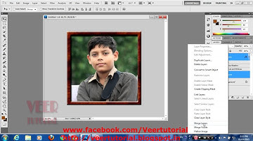 Photoshop Learn - Wooden Frame