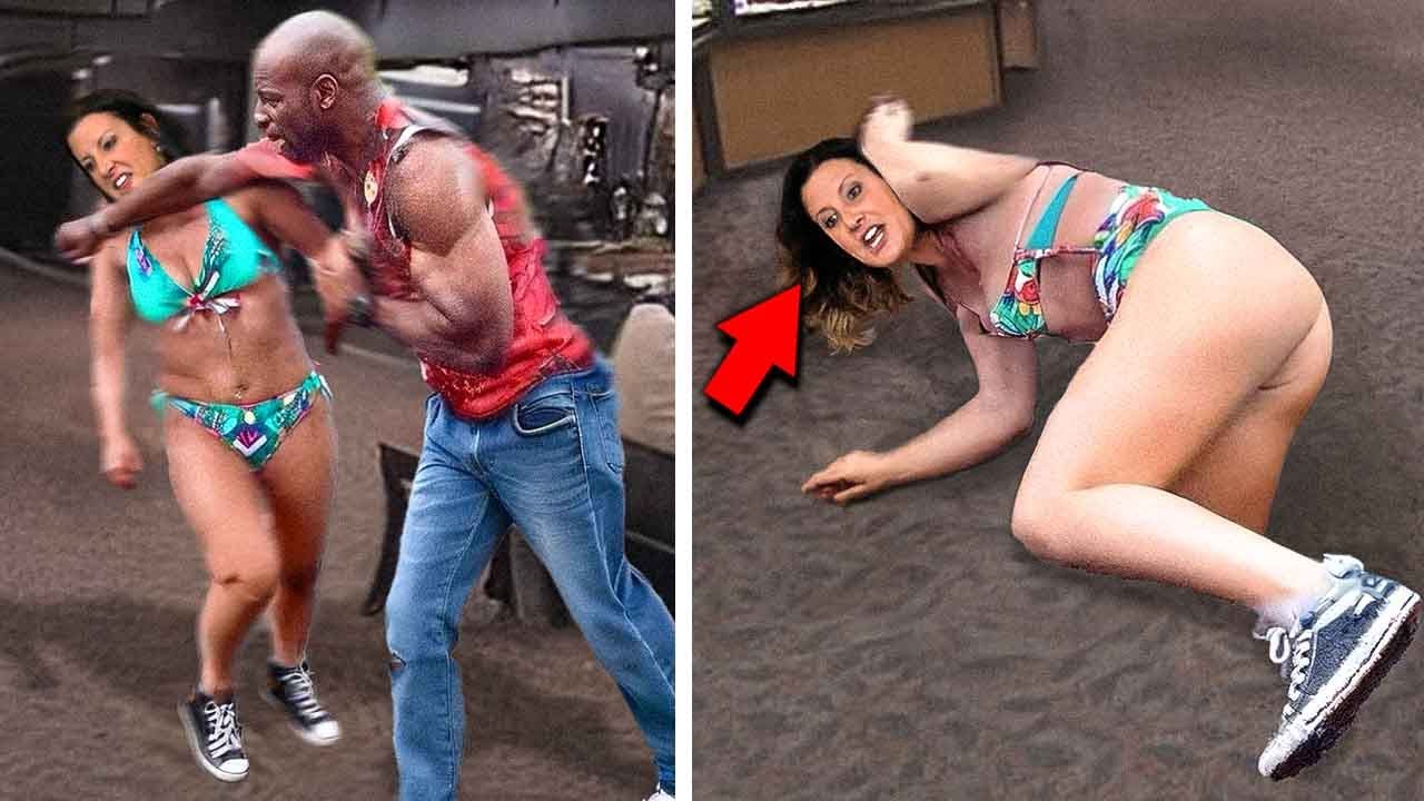 Ashley Gold Gets KNOCKED OUT TWICE After POWER PUNCHES!