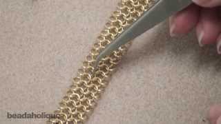 How to Make a European 4-in-1 Chain Maille Bracelet