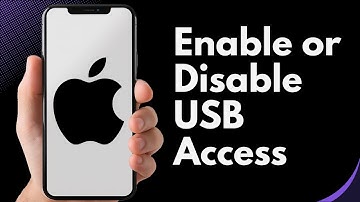 How to Enable or Disable iPhone or iPad USB Access (2024)