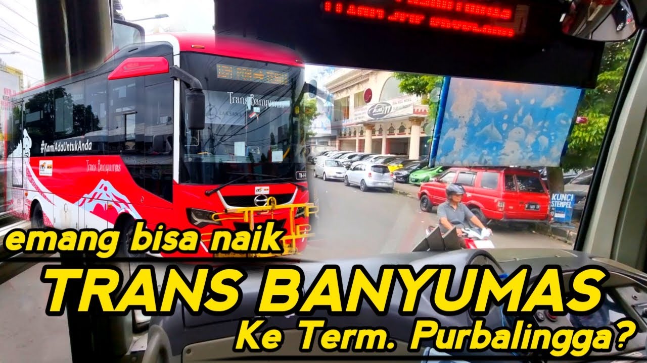 Naik Bis Trans Banyumas Dari Ajibarang Ke Terminal Purbalingga, EMANG BISA? (Purbalingga #3)