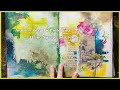 A Different Way to Gelli Print + Quick Journal Binding Tutorial