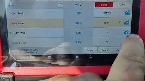 LAUNCH CRP919E BT | Live Data Stream