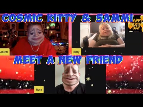 Cosmic kitty & Sammi enjoy a chat with Ryse - YouTube