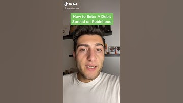 How To Trade Debit Spreads on Robinhood