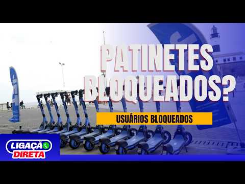 Usuários de patinetes elétricos em Salvador são bloqueados; entenda o motivo