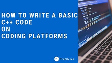 How to write your First C++ program for coding platforms? What are the test cases?