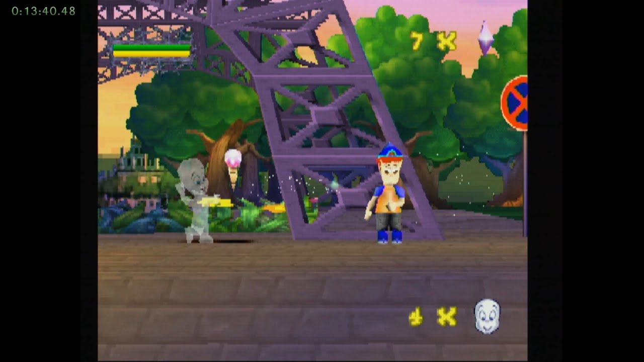 Casper: Friends Around the World (2000) PS1 Speedrun Any% 
