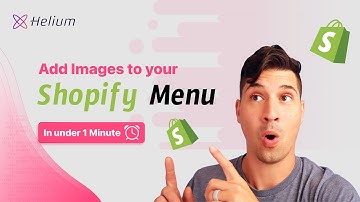 How to Add Images to a Shopify Menu | No Code | 2024