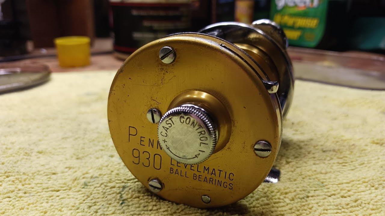 Penn 930 Levelmatic 1st Gen Reassembly Service - YouTube
