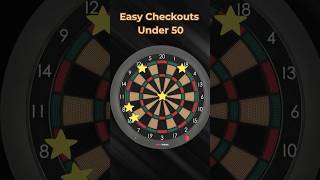 Beginner Darts Easy Checkouts Under 50