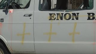 Sheriff to announce arrests in church vandalism case
