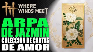 Arpa de Jazmín - Colección de Cartas de Amor - Where Winds Meet screenshot 5