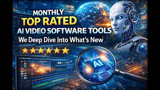 Monthly Top Rated Ai Video Software Tools